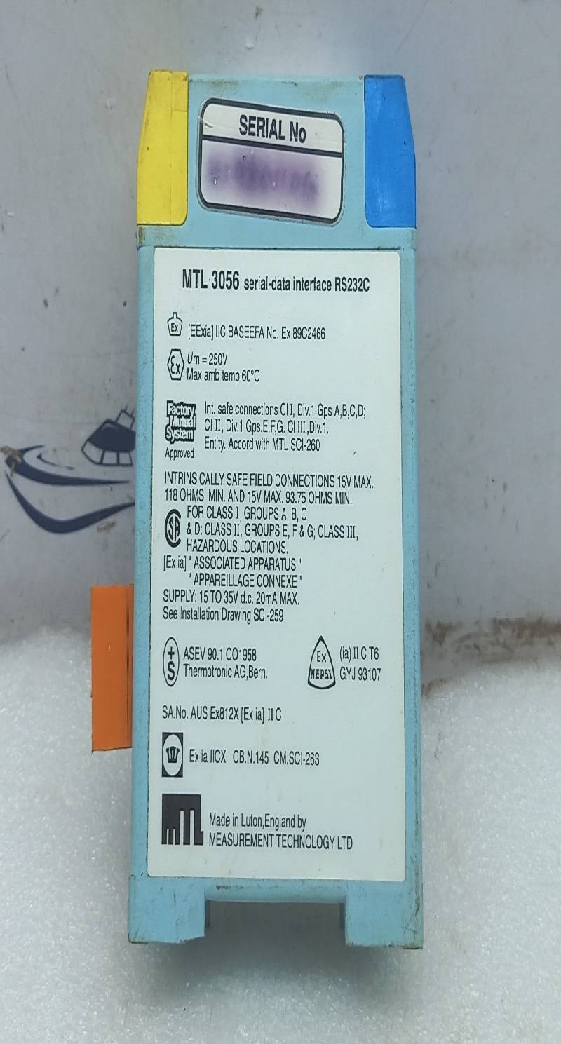 Measurement Technology 3056 Serial-Data Interface RS232C