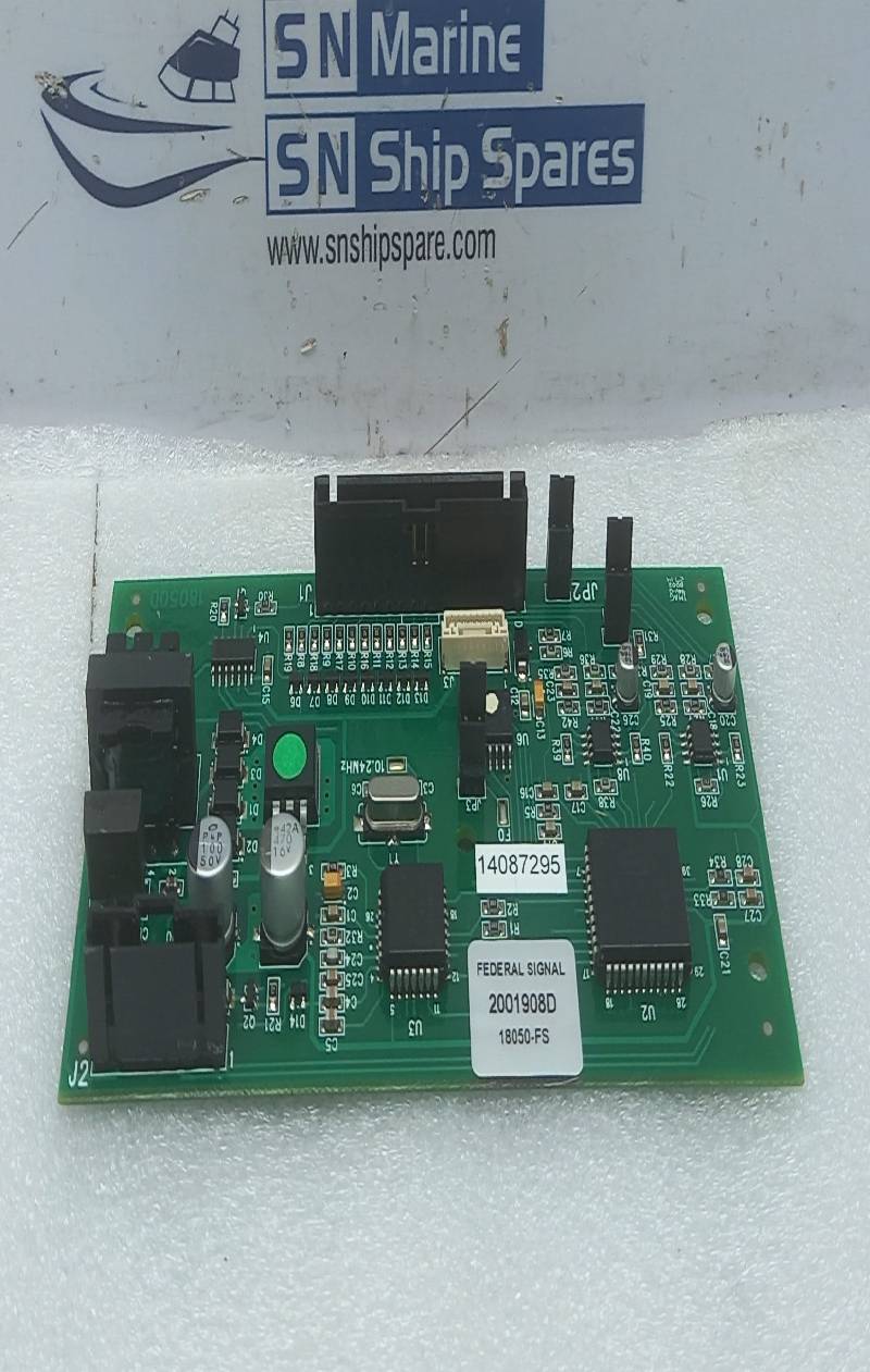 Federal Signal 18050-FS Logic PCB Board 2001908D