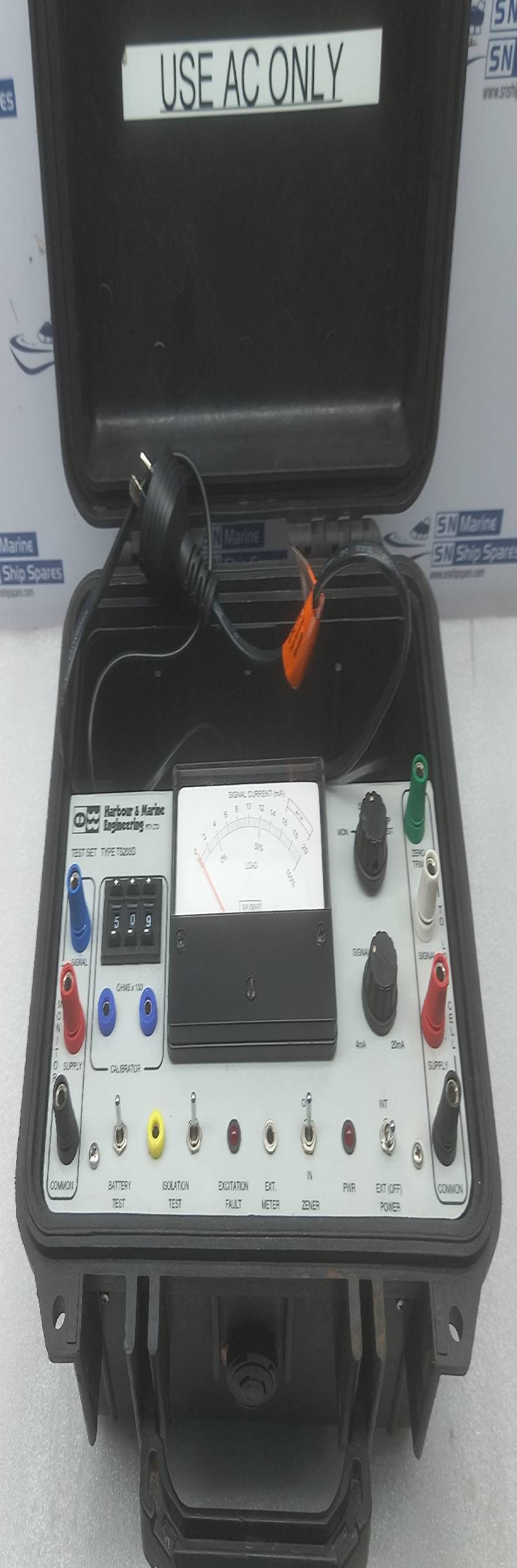 Harbour & Marine TS203D Tester Hawser Calibration