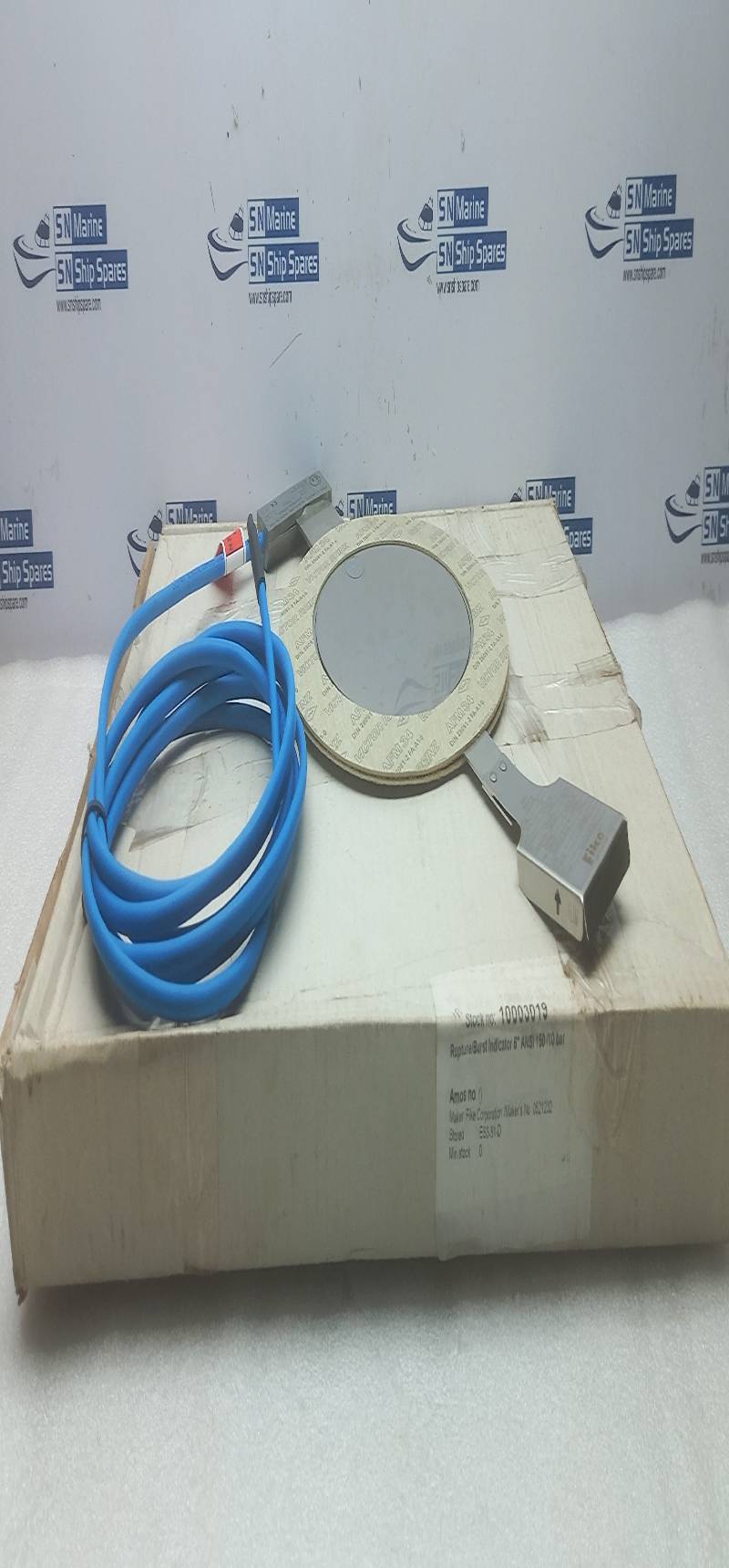 Fike RI Burst Indicator Vent Side Size 6 Lot NO. 0954423