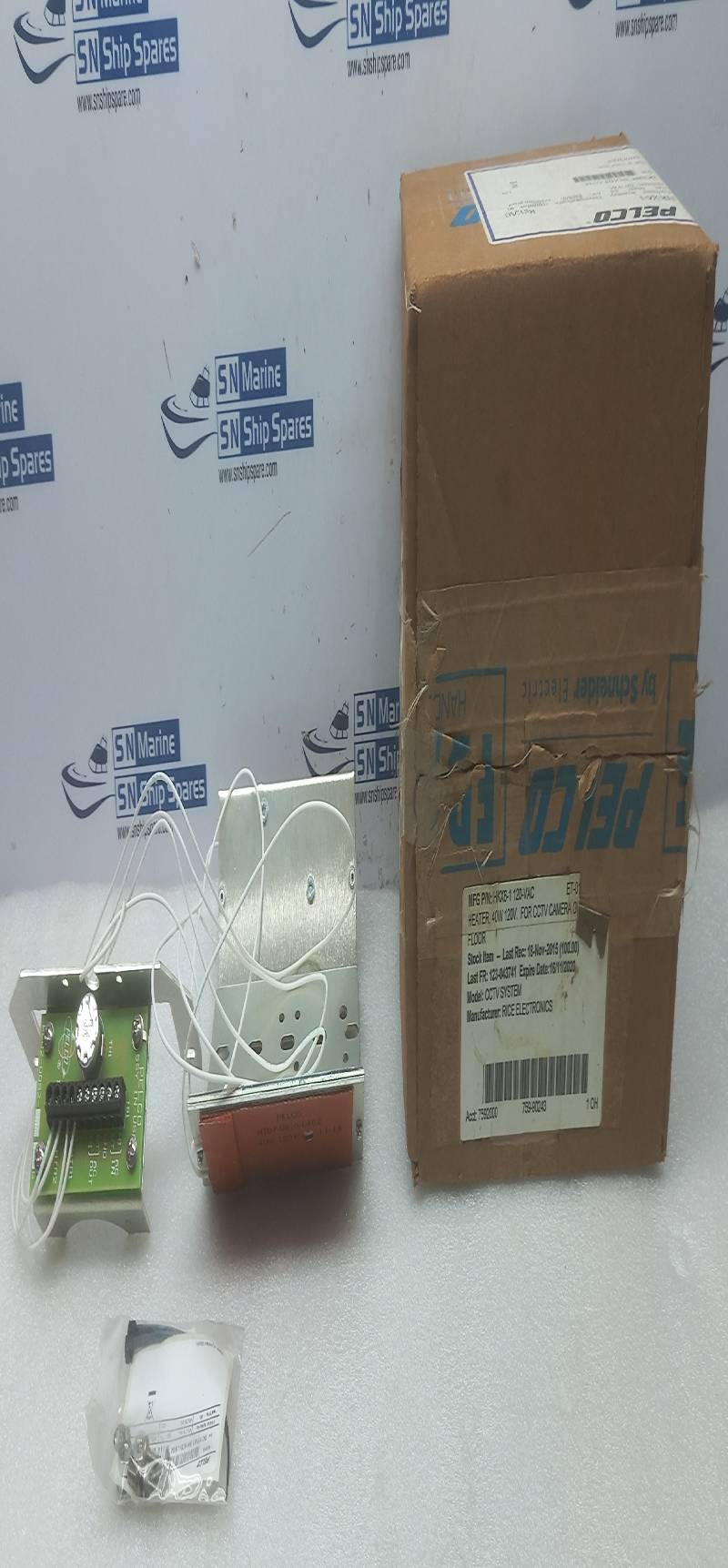 PELCO HKX6-1 Thermostatically Controlled 80Watt Heater Kit Rev: A0