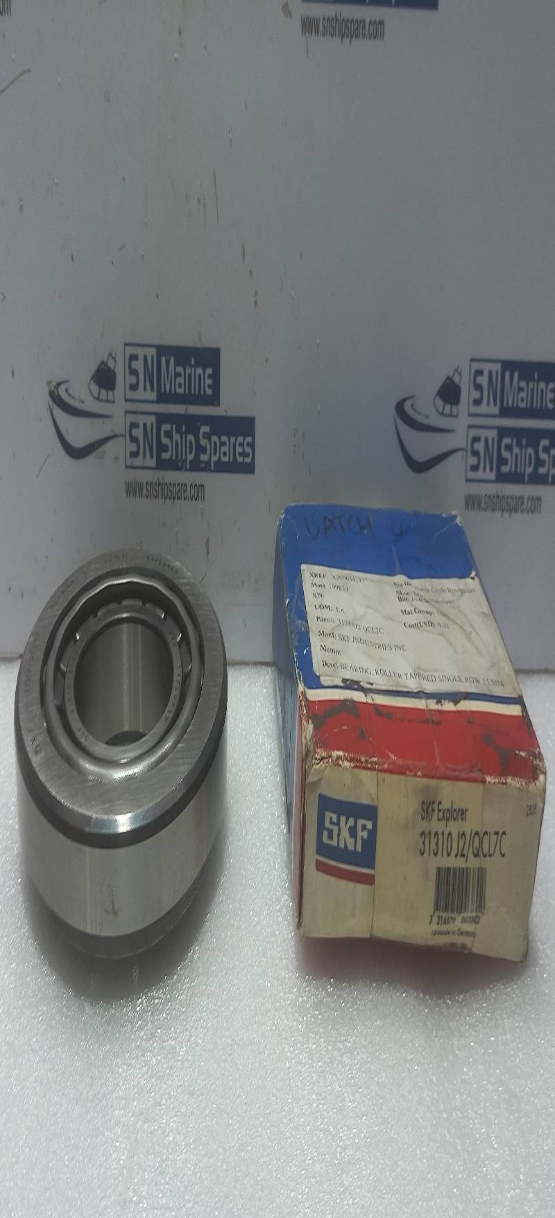 SKF 31310 J2/QCL7C Tapered Roller Bearing 55MM