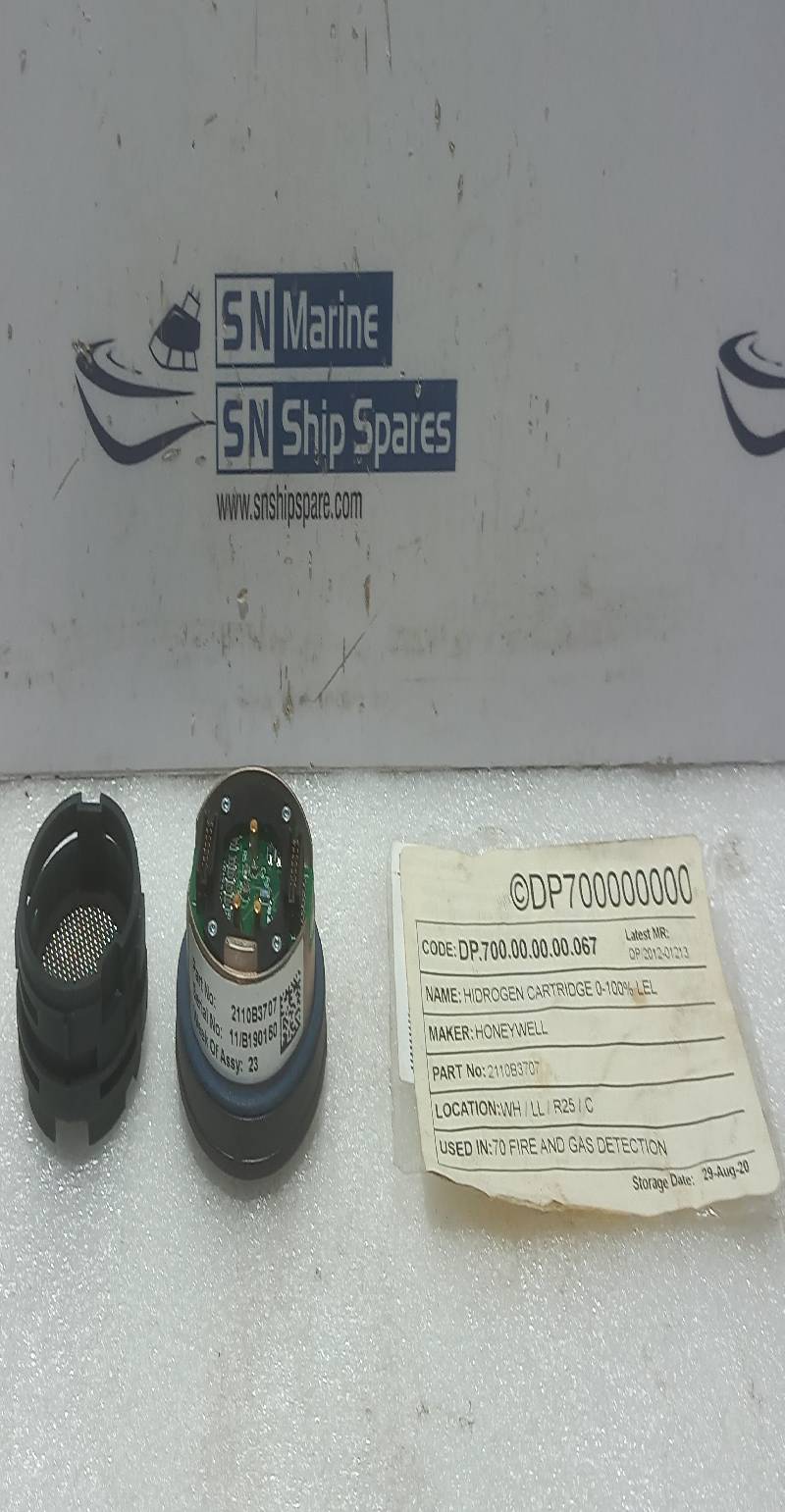 Honeywell 2110B3707 Hydrogen Cartridge 0-100% LEL