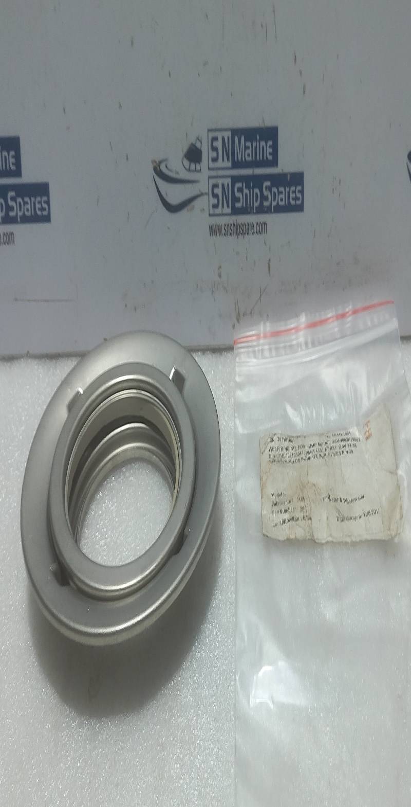 Goulds Pump ITT Industries 25 Wear Ring Kit For Pump Model GSV-4602F1506T