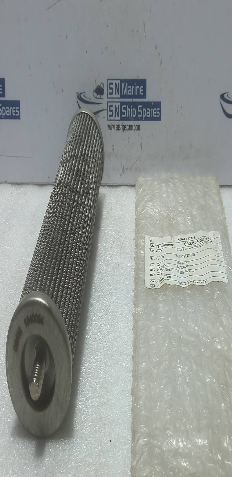 Peter Brotherhood OD35187/REF/01 Filter Element (Control Oil) 1940094