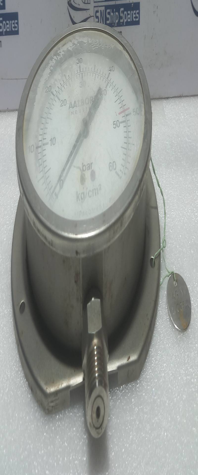 AALBORG Pressure Gauge 0-60Bar 0-60 kg/cm2