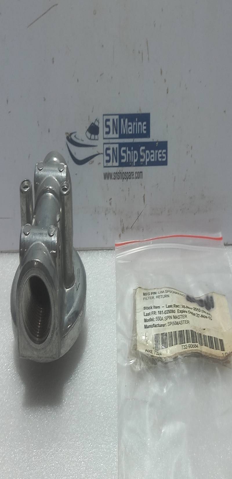 SPINMASTER LHA S-5ONAENO Return Filter 550A Spin Master