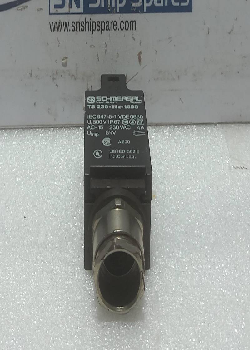 Schmersal TS 236-11z-1698 Limit Switch AC-15 230Vac 6Kv IEC 947-5-1 KM255439