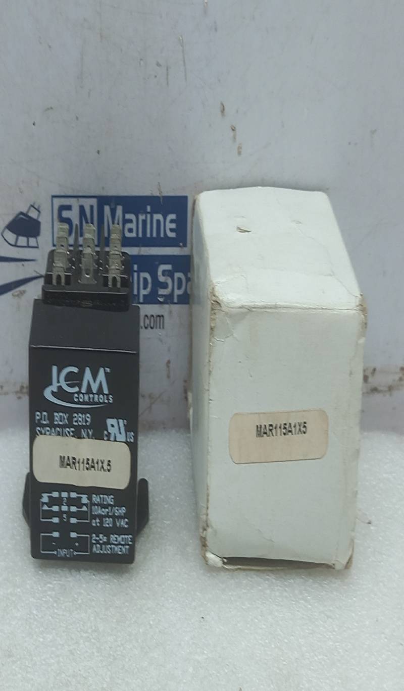 ICM Controls MAR115A1X.5 Relay Rating 10A Or 1/6HP At 120VAC