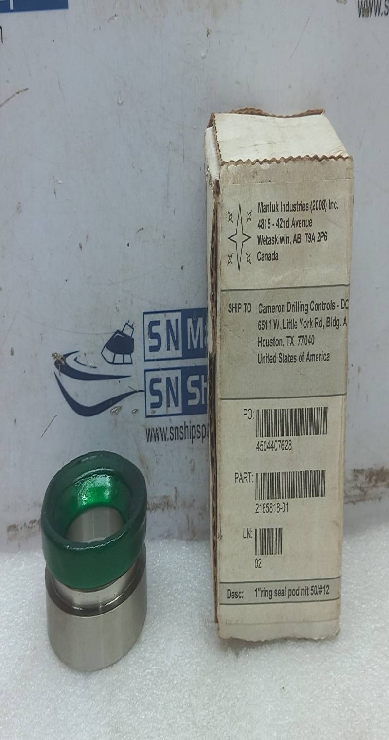 Manluk  2185818-01 Ring Seal Pod Nit 50/#12 Size 1” 4504407628-02-037