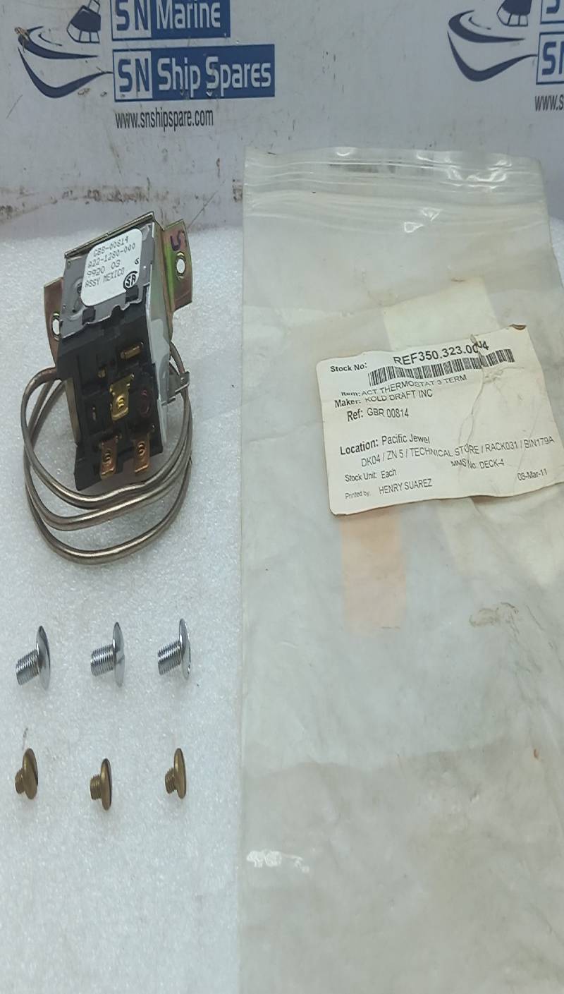 Kold Draft GBR 00814 ACT Thermostat 3 Term A22-1280-000
