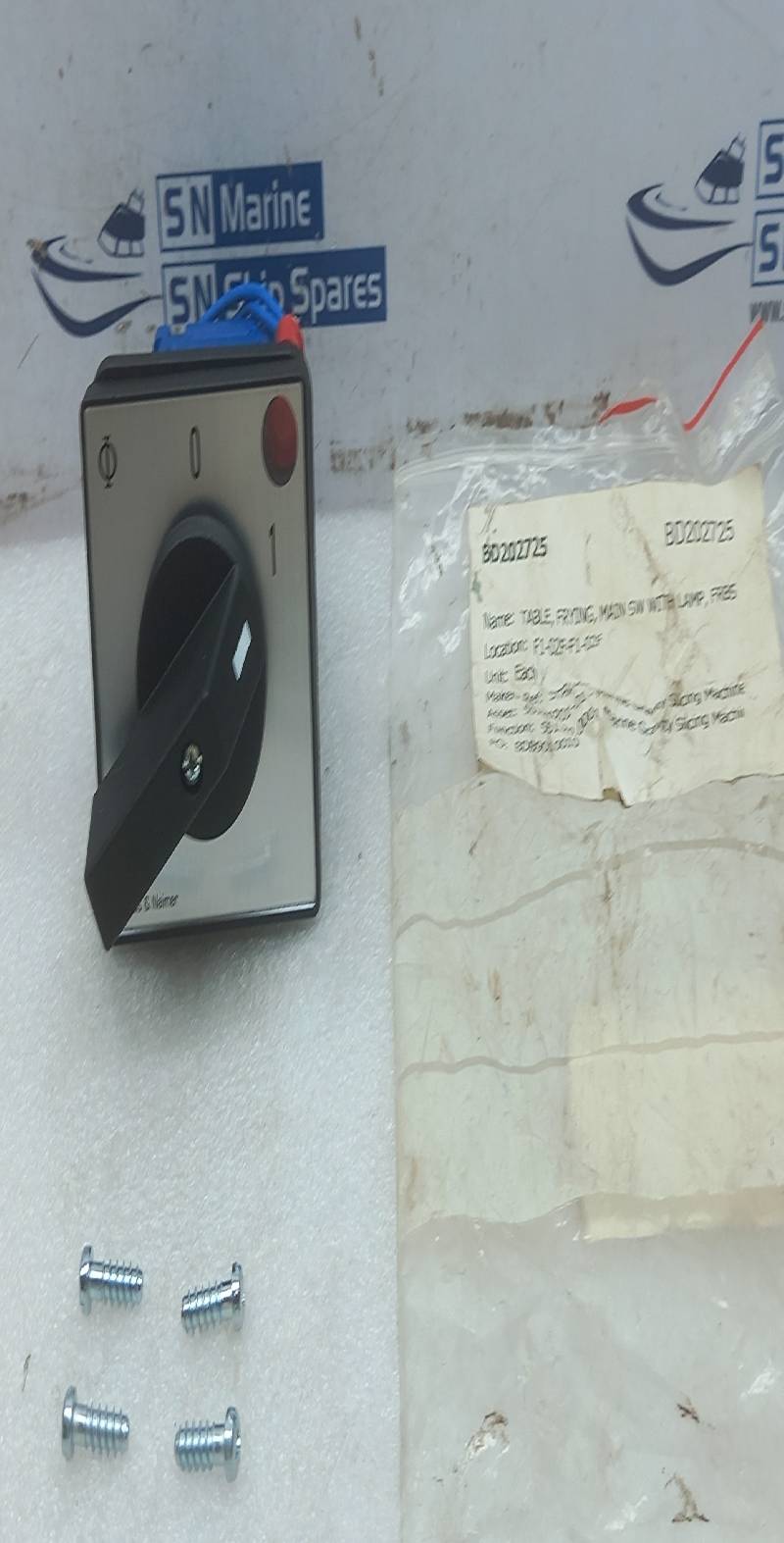 Kraus & Naimer CH16 Position Switch A202/S-A409 25AMP.600VAC