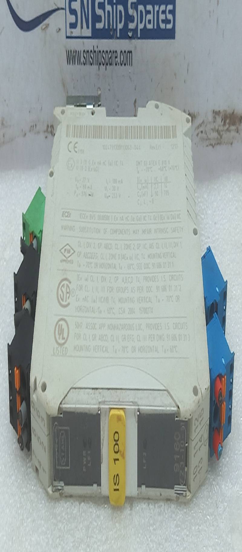 Stahl 9160/23-10-11 Transmitter Supply Unit Rev E/1