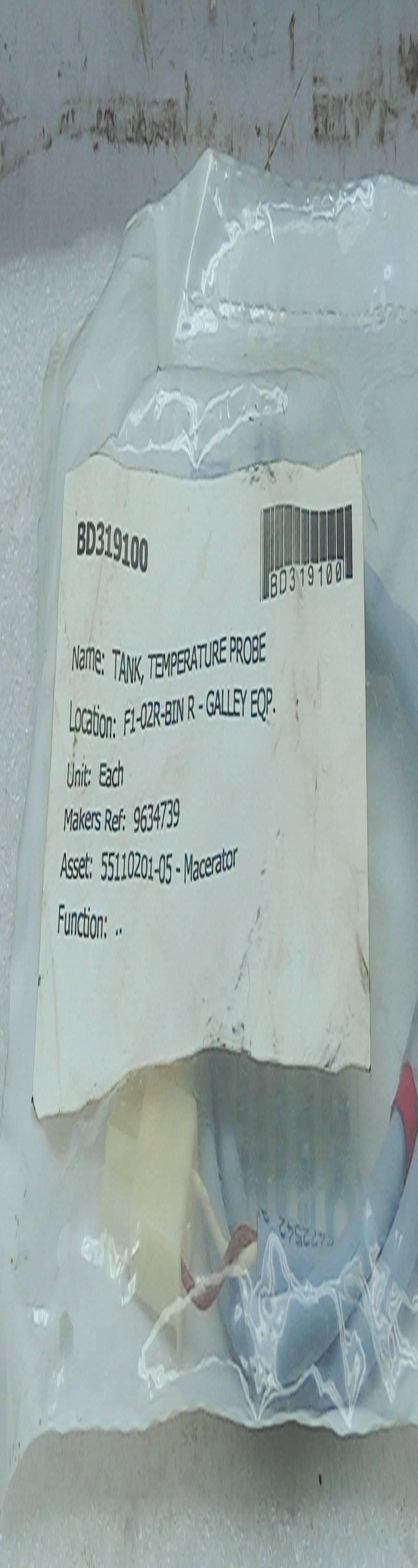 Meiko MEI9634739 Temperature Sensor Loipart 9634739