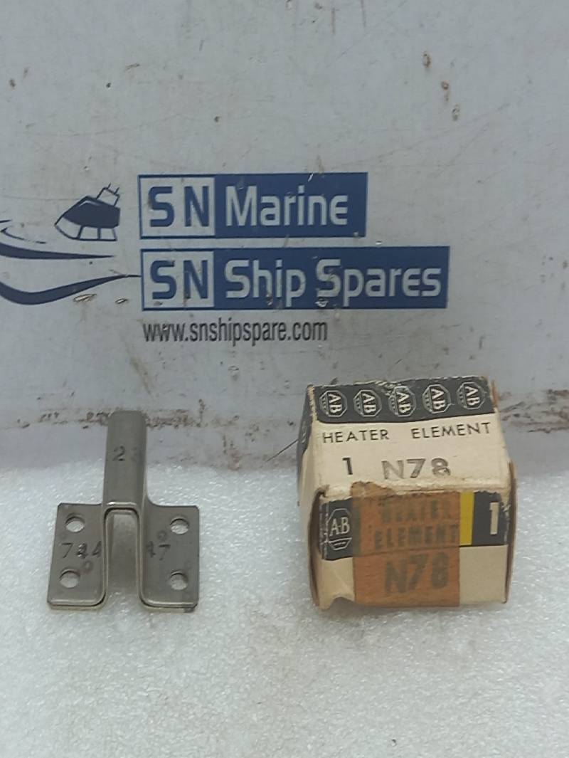  Allen Bradley N78 Thermal Overload Heater Element 4PCs In Lot 
