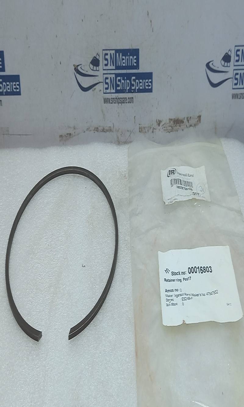 Ingersoll Rand 47847832 Retainer Ring Pos17 38528758#100