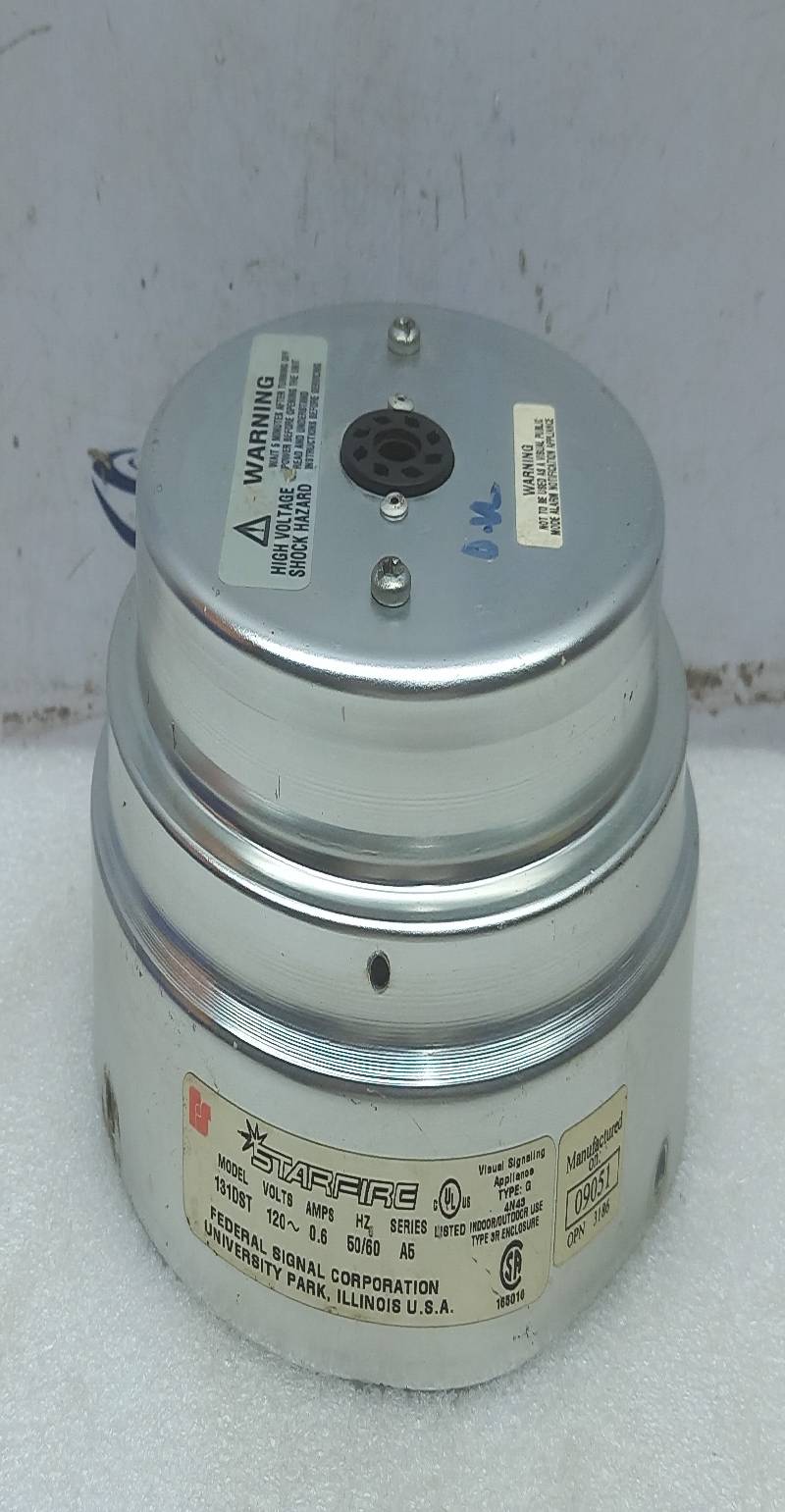 Federal Signal Starfire 131DST Warning Light Base Assembly Series A5 Type G