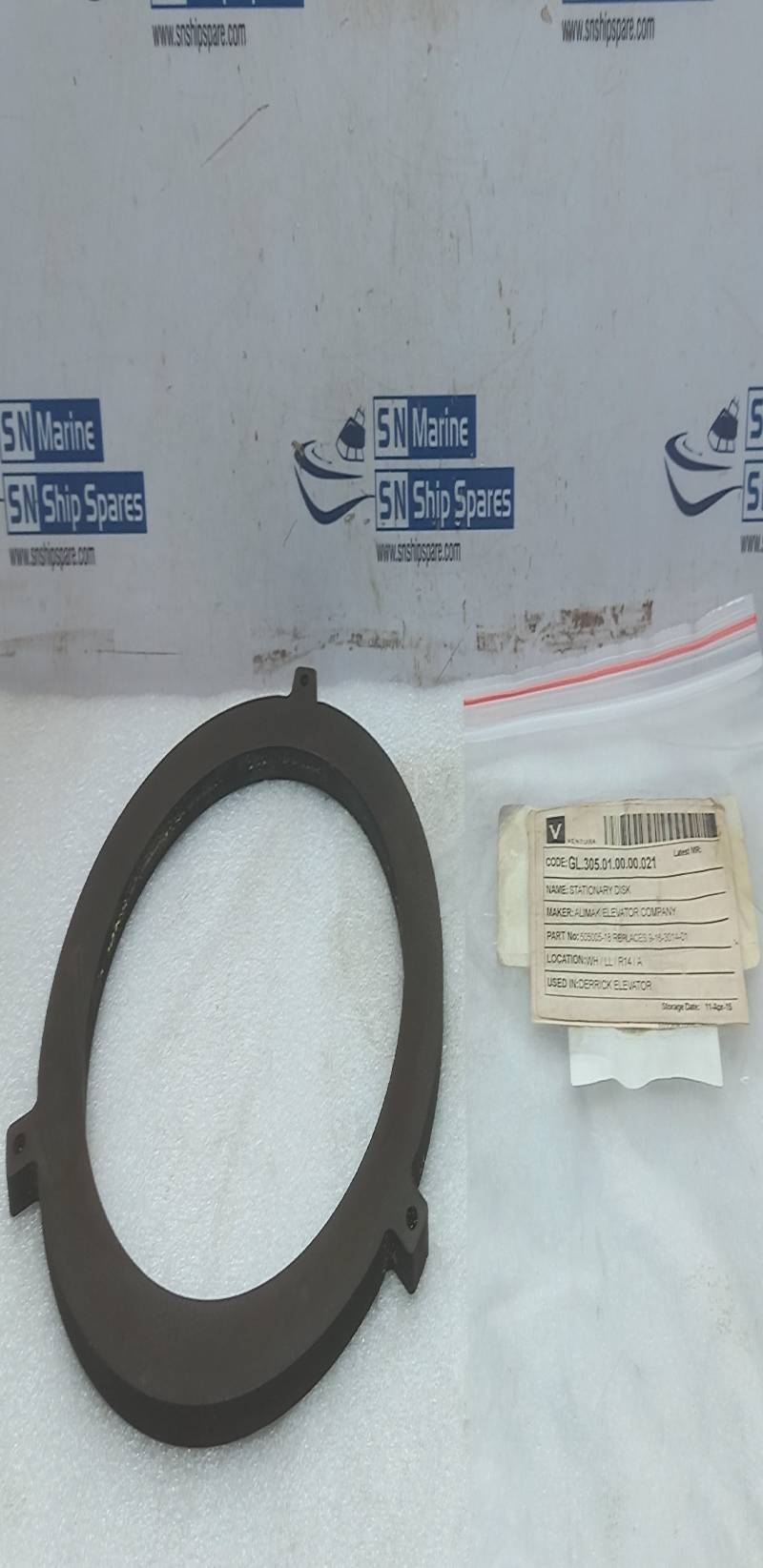 Stearns 5-66-8372-00 Stationary Disc Alimak 9-16-3014-01