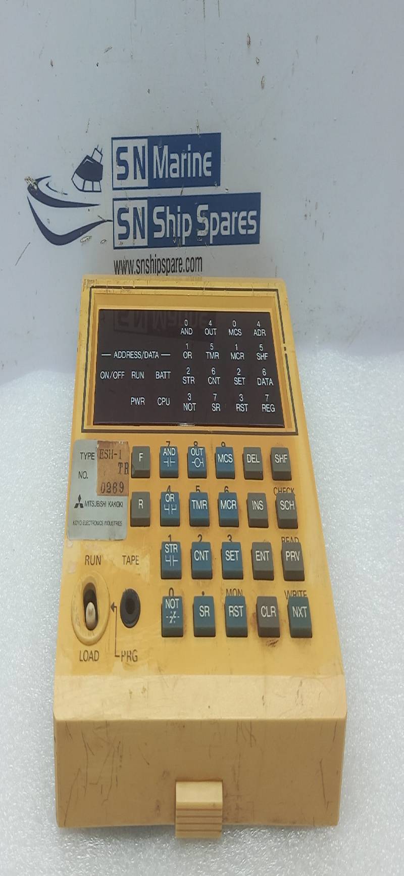 Mitsubishi Kakoki ESH-1 TR Programming Keyboard ES-V4544