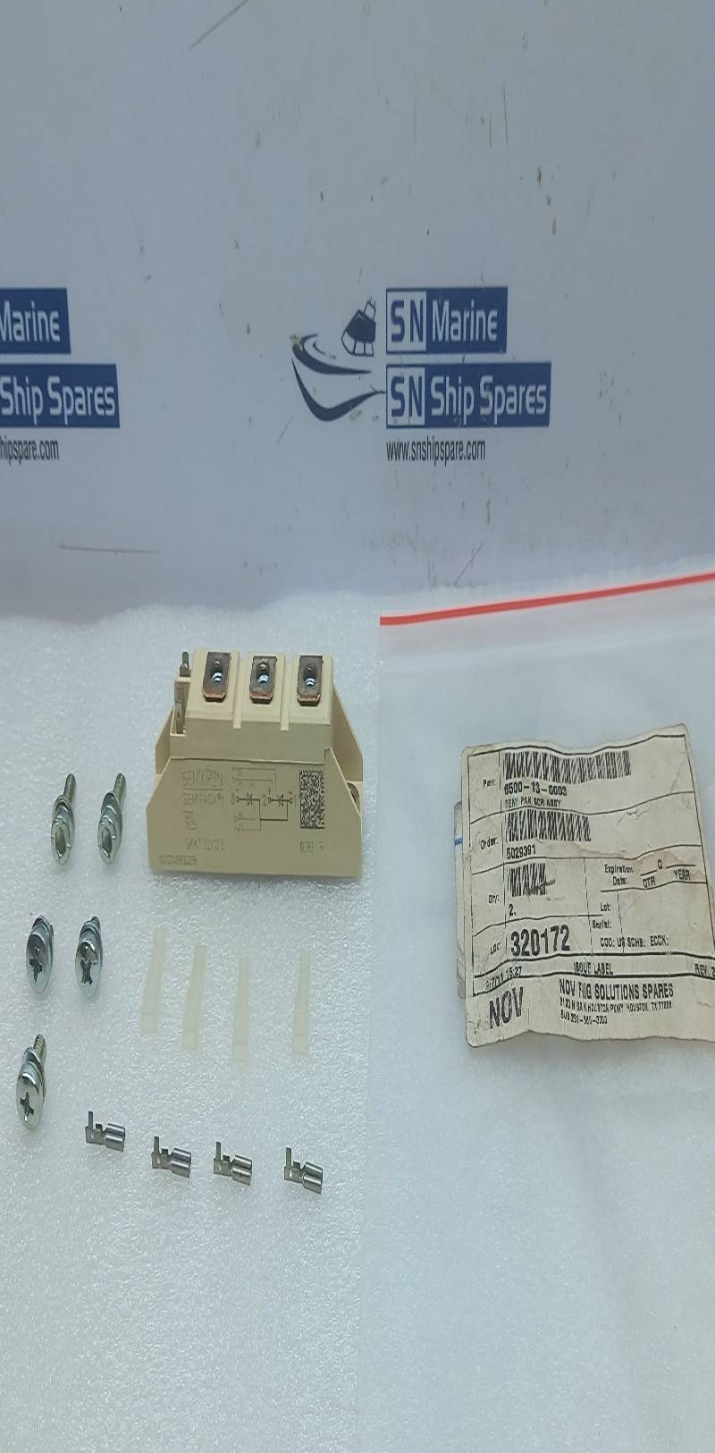 Semikron SKKT 92/12E Dual Thyristor Module Semipack 1 NOV 6500-13-0003