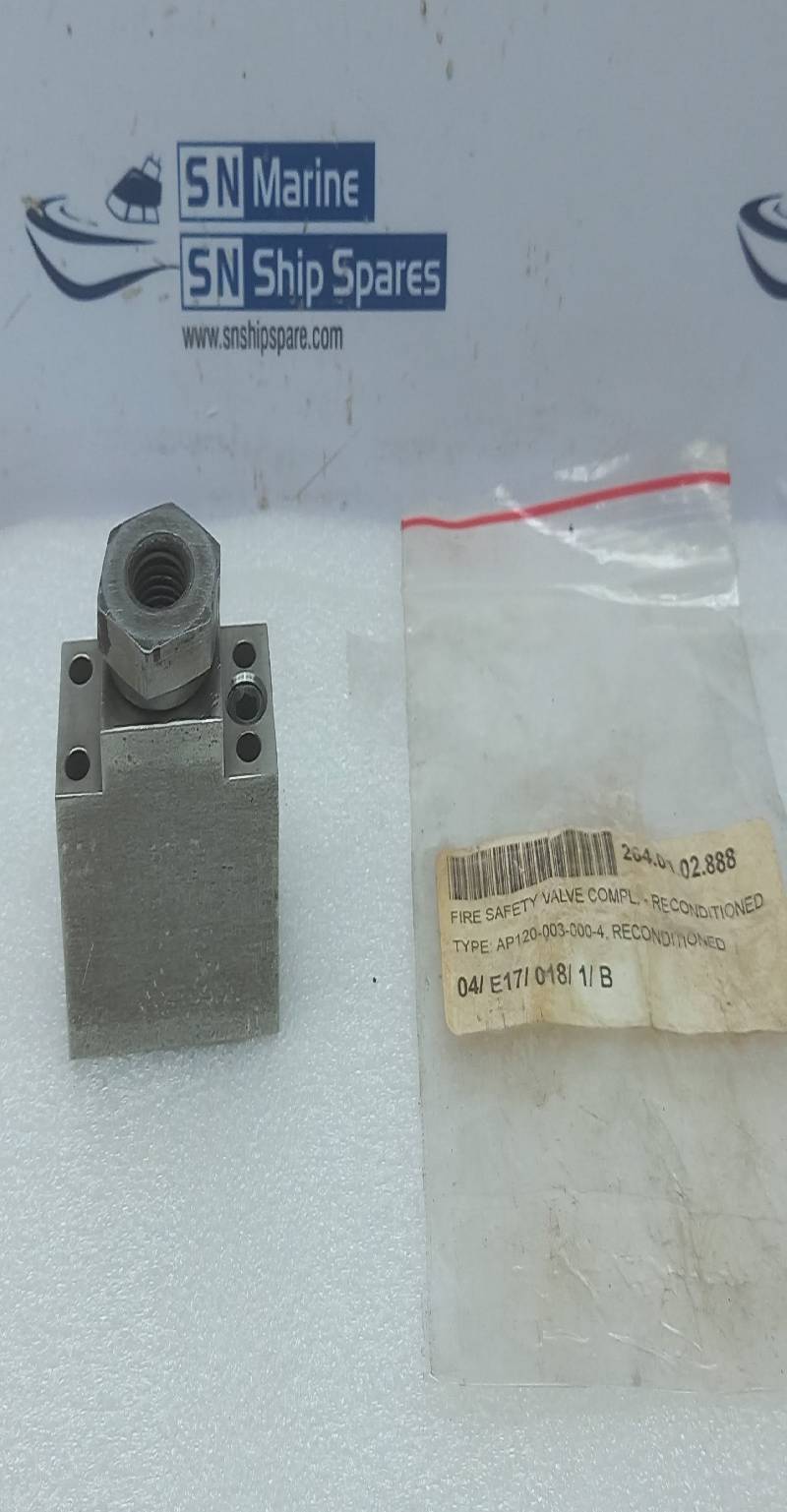 AP120-003-000-4 Fire Safety Valve 264.01.02.888