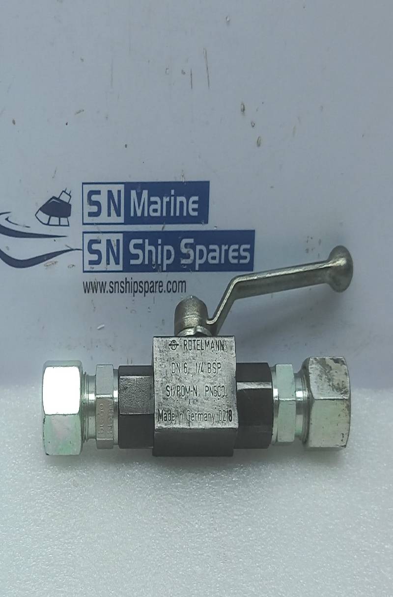 ROTELMANN St/P0M-N Ball Valve DN 6 ¼ BSP PN 500