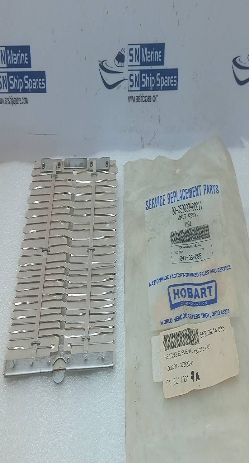 Hobart 00-352833-00011 Heating Element 120/240VAC 116V 328WATTS 352833-11