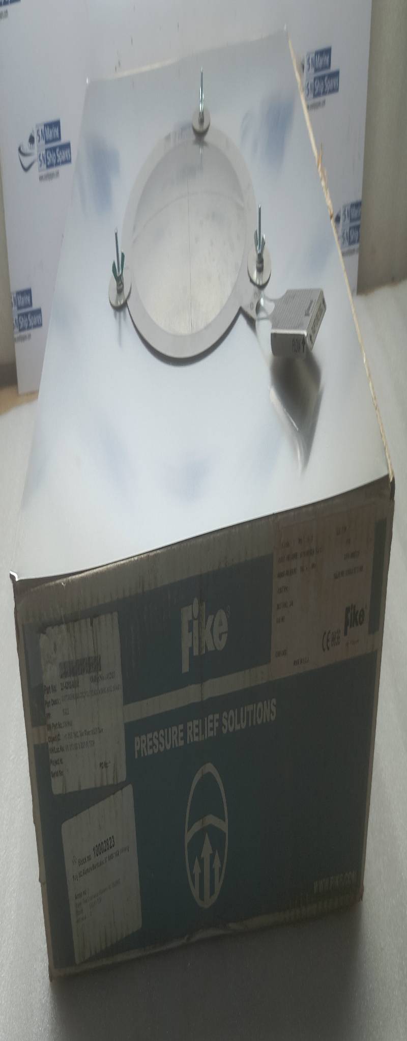 FIKE POLY-SD CS Stainless Rupture Disk Size 8 IN 0950724