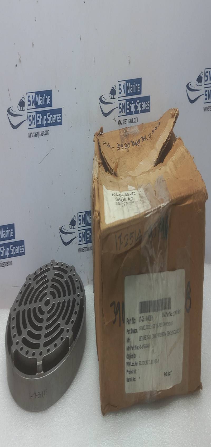 Nuovo Pignone SQP078120200 Half Bearing Crank Case & Big Connecting rod Main Bea