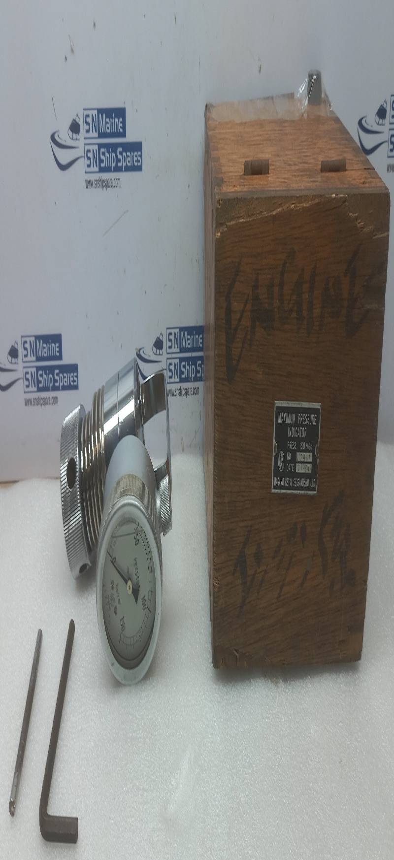 NAGANO KEIKI 129A1 Maximum Pressure Indicator Press: 150 kg/cm2 2122170