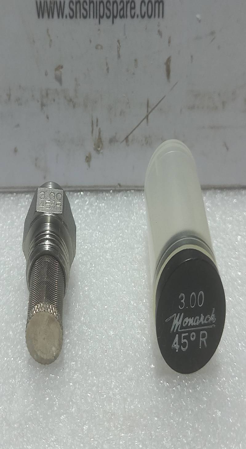 Monarch 3.00 45°R Nozzle Tip 2PCs In Lot
