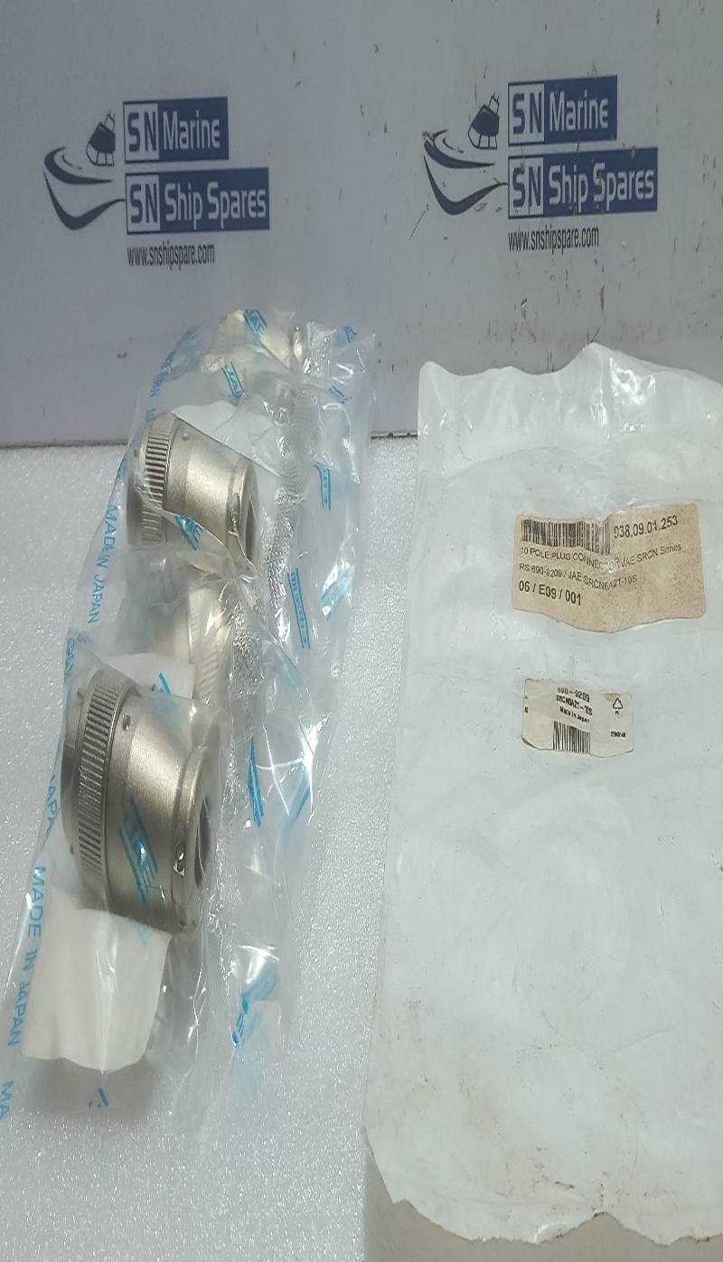 JAE SRCN6A21-10S Plug Connector 10Pole JAE SRCN Series RS 690-9209 5PCs In Lot