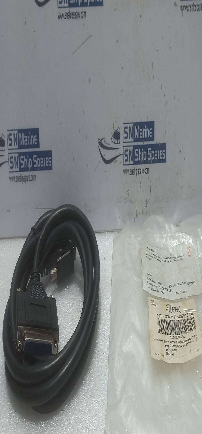 Automation Direct ZIPLINK ZL-DN25TB-CBL 25Pin Shield Cable For Dn-25TB