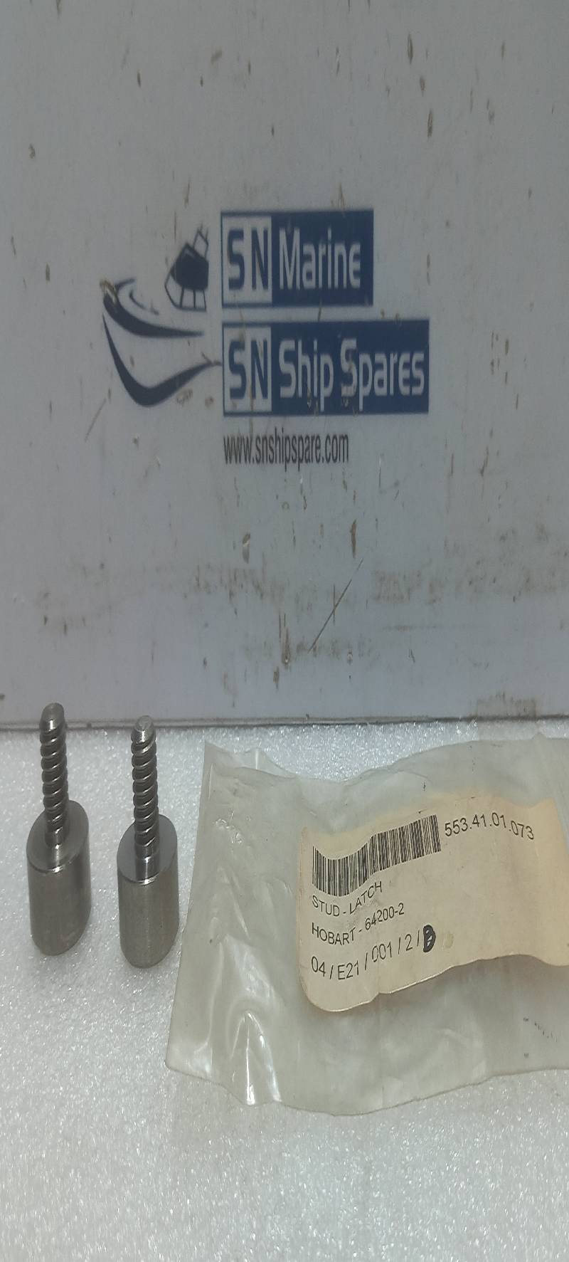  Hobart 64200-2 STUD-LATCH 00-064200-00002 2PCs In Lot