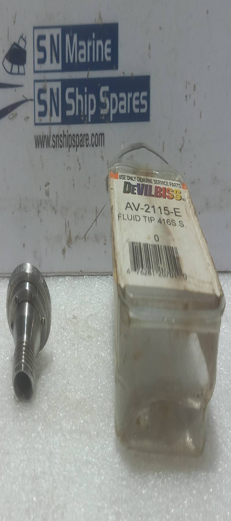 DEVILBISS AV-2115-E Fluid Tip 416S.S