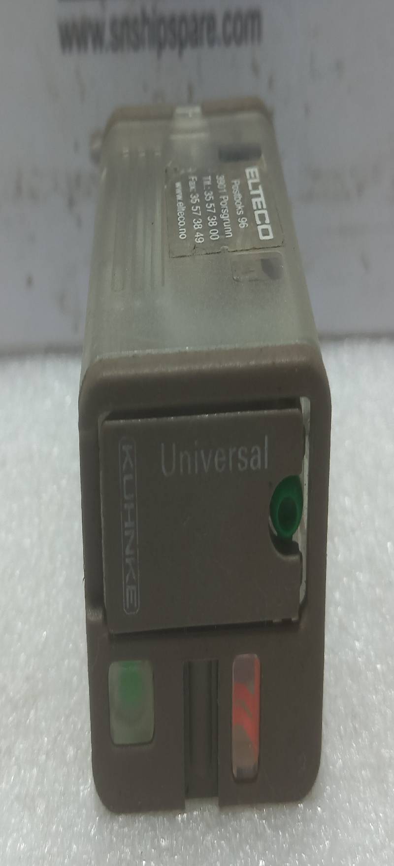 Dayton 1EGV9 SPDT-16AMP Octal Relay Button Led 120VAC