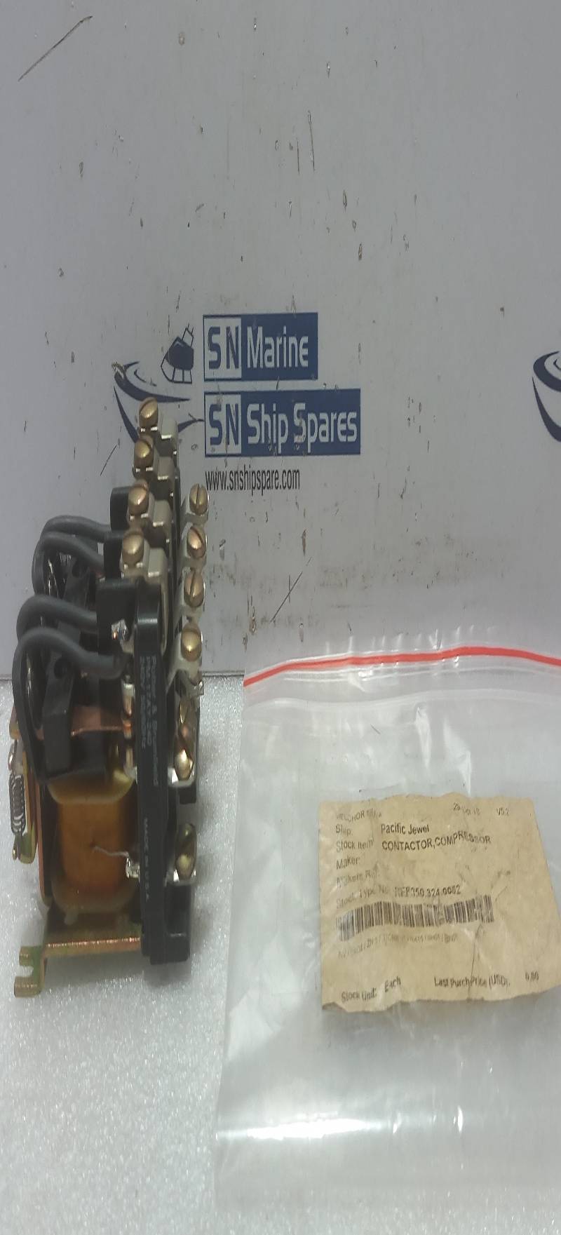 Potter & Brumfield PM-17AY-240 Compressor Contactor 240V 50/60Hz