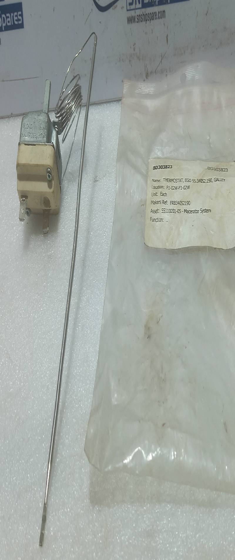 EGO 55.19062.805 Thermostat