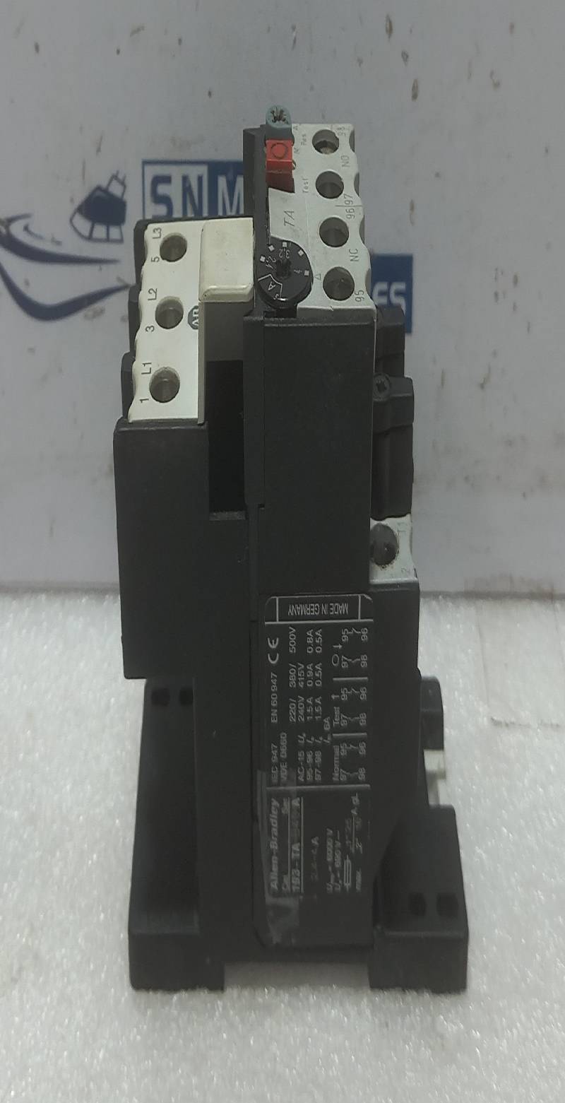 Allen Bradley 193-TA-B40 Thermal Overload Relay Ser A 2.4~4 A