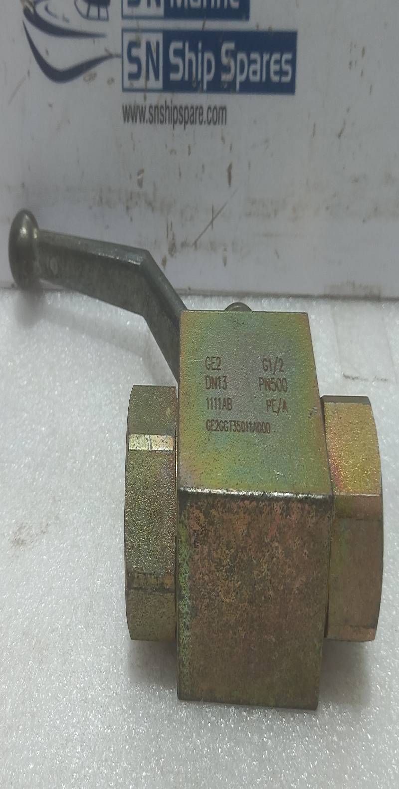 GEMEL GE2 G1/2 Ball Valve PN500 GE2GGT35011A000