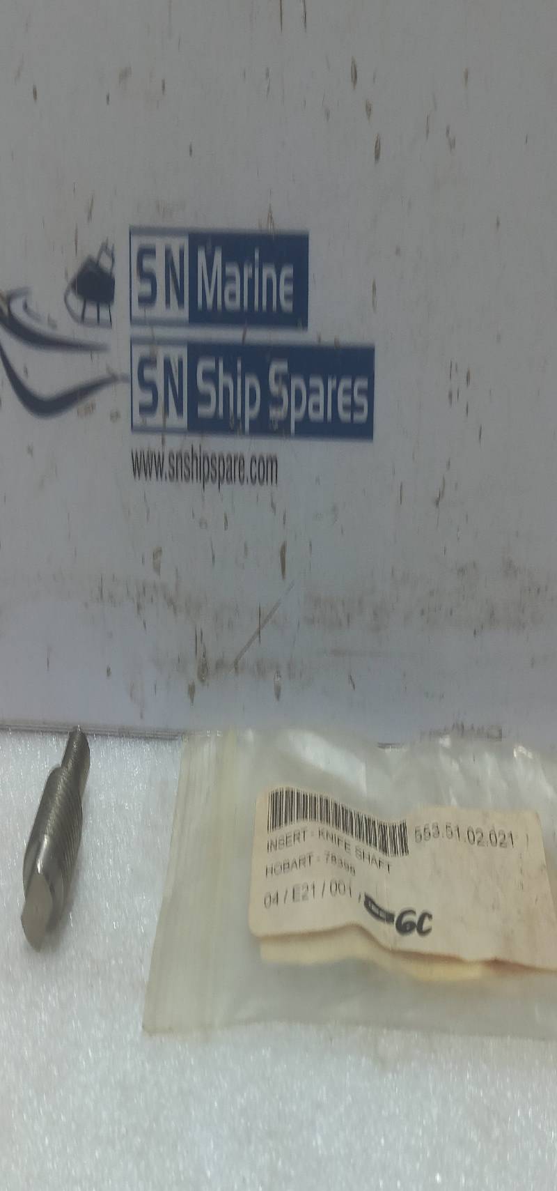 Hobart 78398 Insert Knife Shaft 4PCs In Lot