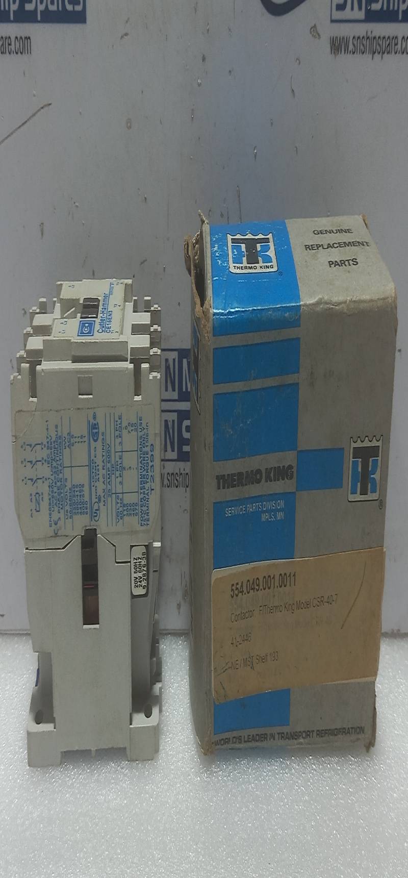Cutler-Hammer CE15EN3 Contactor 25A 3Phase Series B1 Thermo King 41-2446