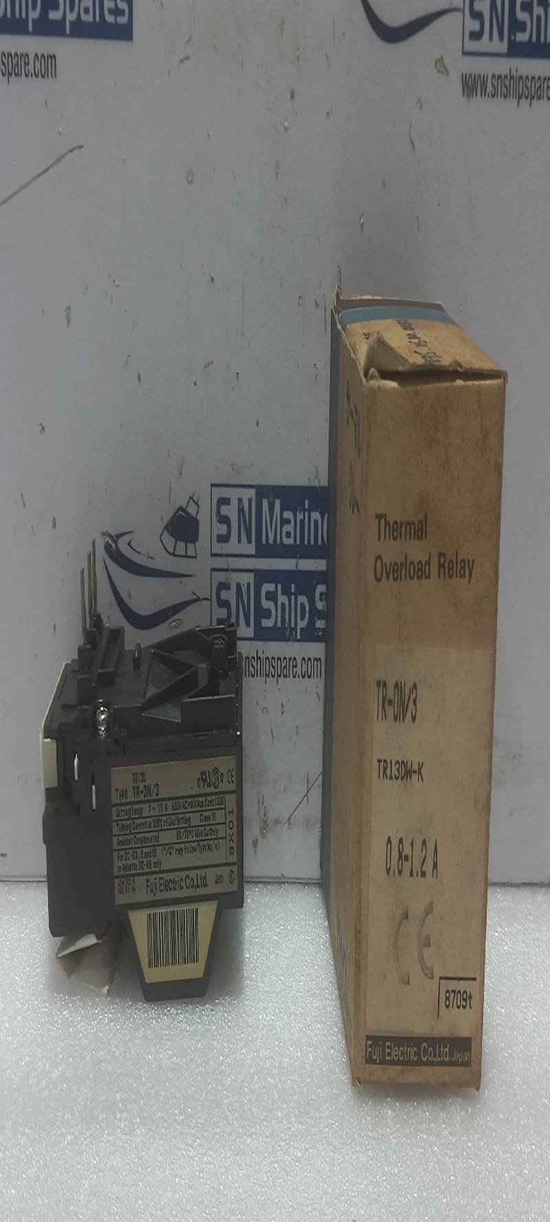 Fuji Electric TR-0N/3 Thermal Overload Relay 0.8-1.2A TR13DW-K