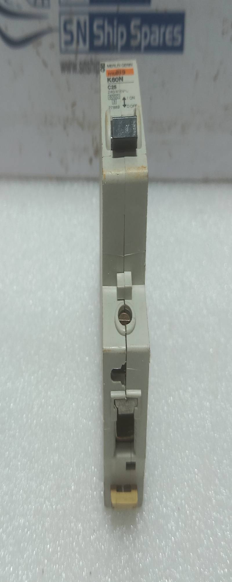 Merlin Gerin K60N multi9 Circuit Breaker 240/415V C25 2PCs, C20 1PCs 3PCs In Lot