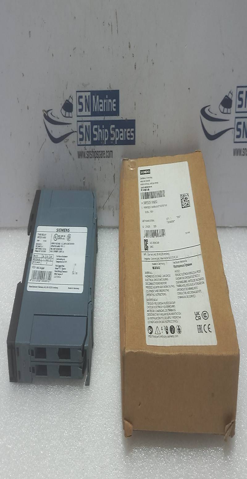 Siemens 3RP2525-1AW30 Time Relay 0,05s...100h 12...240V AC/DC 