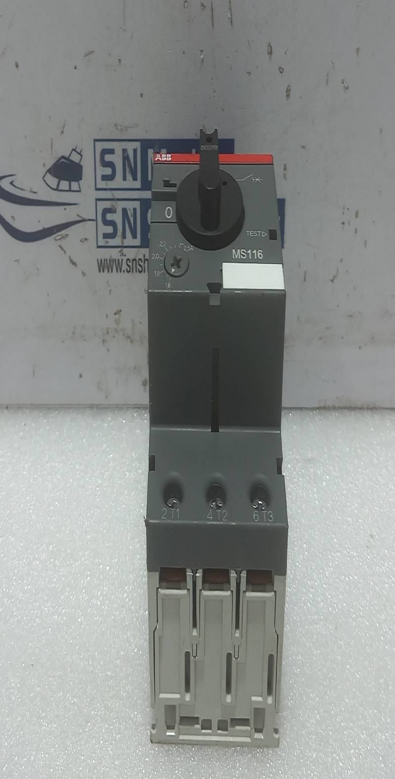 ABB 1SAM250000R1007 Manual Motor Starter MS116 3PCs In Lot