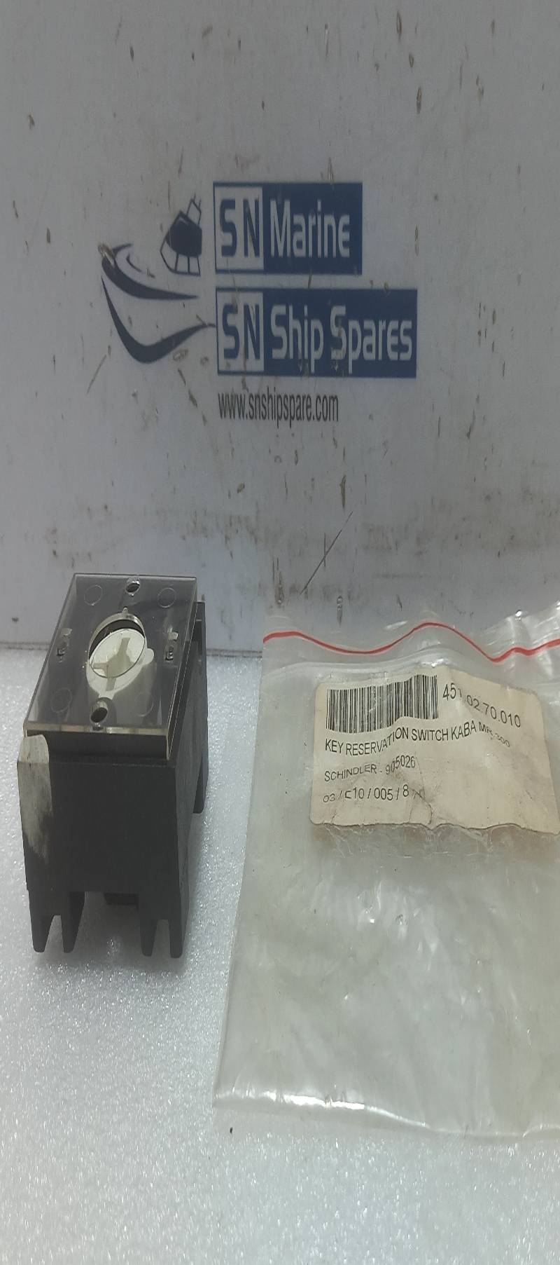 SCHINDLER 905026 Reservation Key Switch Kaba MR.300 4PCs In Lot