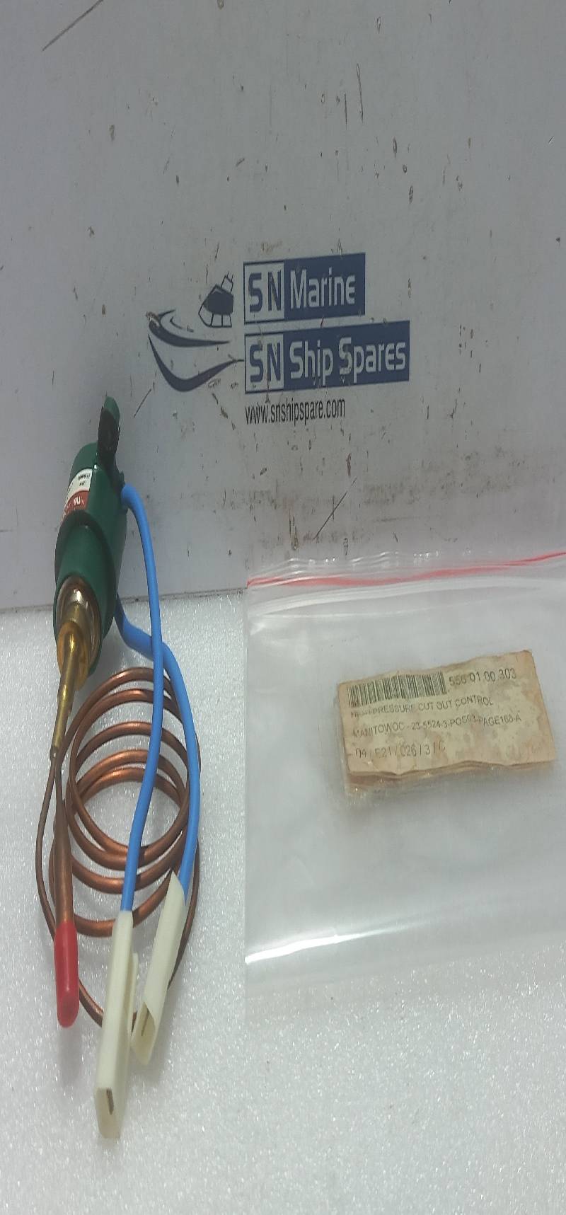 Texas Instruments DBK4B04799 Manual Reset Pressure Switch 29PSP006-1 Manitowoc 23-5524-3