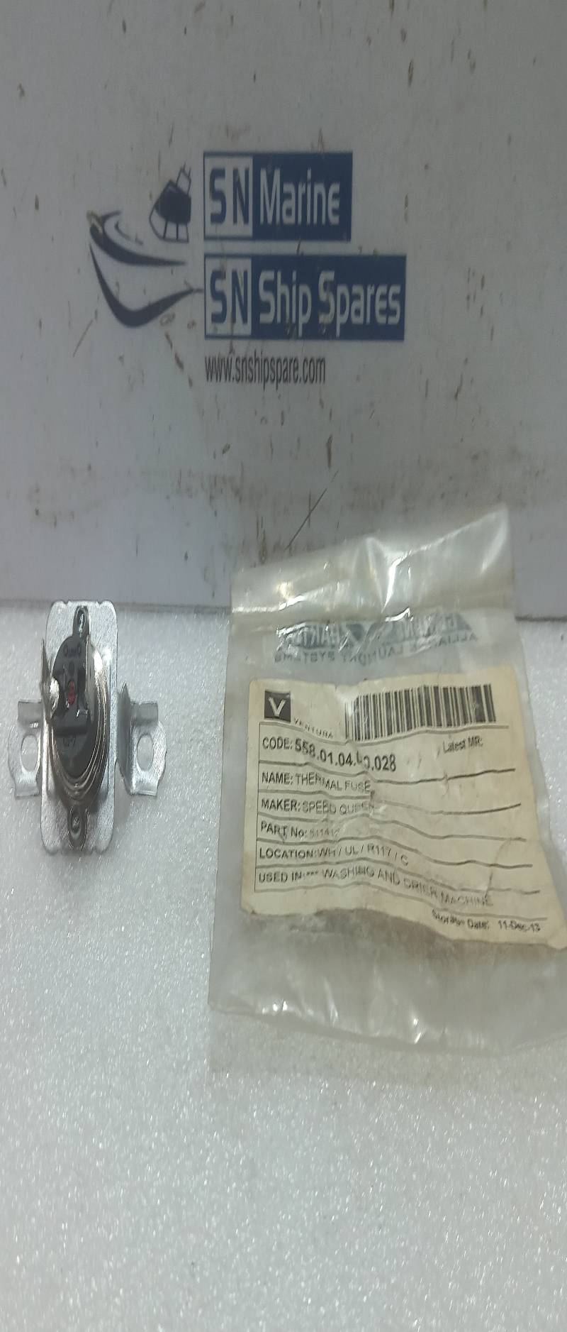 Speed Queen 511412 Thermal Fuse