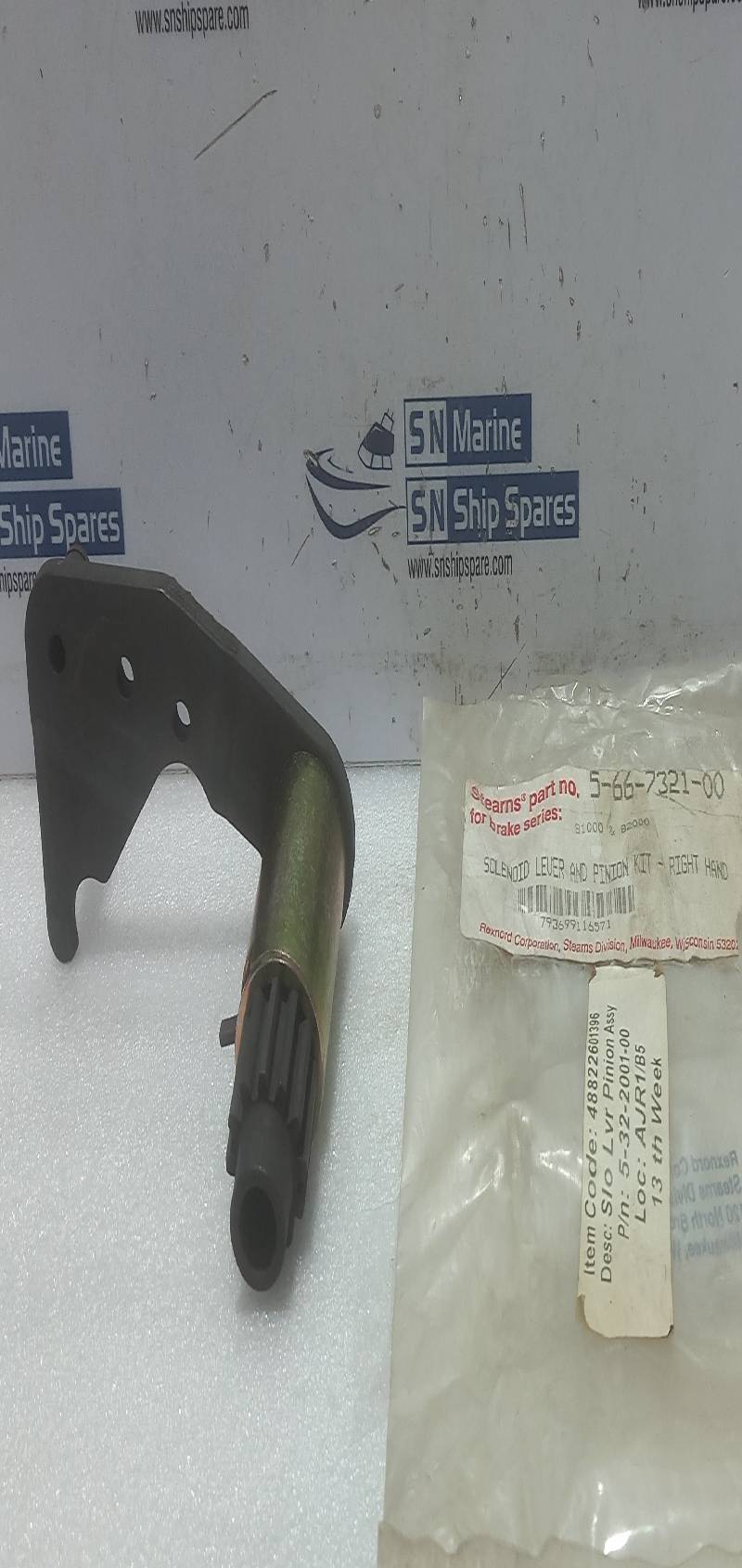 Stearns 5-66-7321-00 Solenoid Lever Pinion Assembly